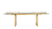 Load image into Gallery viewer, Modrest Nassim - Glam Glass Extendable Dining Table
