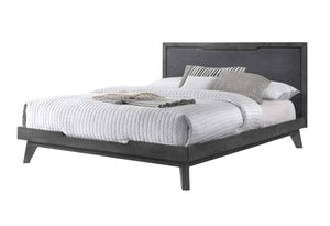 California King Nova Domus Soria Modern Grey Wash Bed