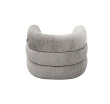 Load image into Gallery viewer, Divani Casa Shay - Modern Grey Fabric Accent Chair + Ottoman
