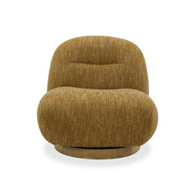 Load image into Gallery viewer, Modrest Renee - Modern Mustard Fabric Swivel Accent Chair
