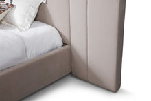 Load image into Gallery viewer, Modrest Penelope - Modern Grey Velvet Bed
