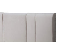 Load image into Gallery viewer, Queen Modrest Penelope - Modern Grey Velvet Bed
