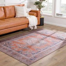 Load image into Gallery viewer, Taber Burnt Orange Washable Rug
