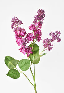 Vibrant Pink/Purple Lilac Stem, 34.5"