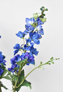Blue Violet Delphinium Stem, 35"