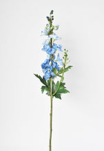 Load image into Gallery viewer, Light Blue Delphinium Stem, 35&quot;
