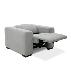 Divani Casa Bode - Modern Grey Fabric Recliner Chair