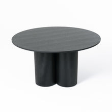 Load image into Gallery viewer, Modrest Depew - Mid-Century Modern Black Oak Round Dining Table
