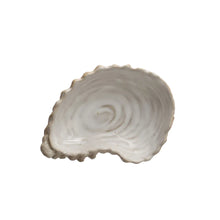 Load image into Gallery viewer, Stoneware Shell Dish/ Oyster Dish
