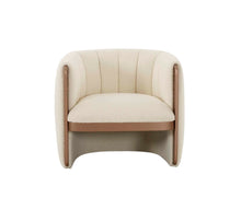 Load image into Gallery viewer, Modrest - Joselyn Modern Cream Fabric Accent Chair
