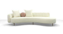 Load image into Gallery viewer, Modrest - Maveric Modern Cream Fabric Chaise
