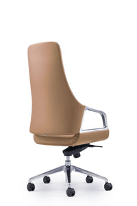 Modrest Merlo - Modern Brown High Back Executive Office Chair