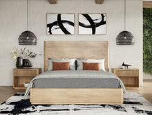 Load image into Gallery viewer, California King Nova Domus Santa Monica - Modern Natual Oak Bed
