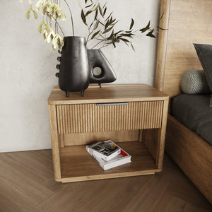 Nova Domus Santa Monica - Modern Natural Oak Bedroom Set