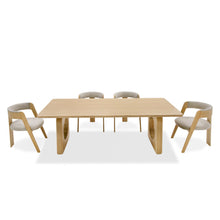 Load image into Gallery viewer, Modrest Washington - Modern Natural Oak Rectangular Dining Table
