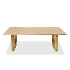 Modrest Washington - Modern Natural Oak Rectangular Dining Table