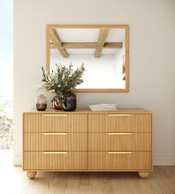 Load image into Gallery viewer, Queen Modrest Winters - Modern Natural Oak Bedroom Set

