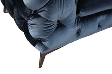 Load image into Gallery viewer, Divani Casa Delilah Modern Blue Fabric Sofa Set

