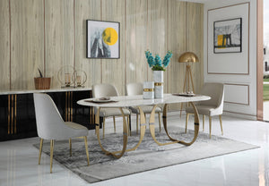 Modrest Echo - Modern Marble Dining Table