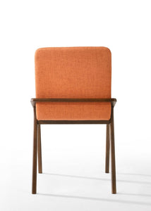 Zeppelin - Modern Orange Dining Chair (Set of 2)