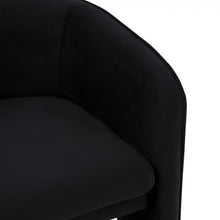 Load image into Gallery viewer, Modrest Kyle Modern Black Velvet Accent Chair
