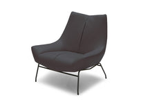 Load image into Gallery viewer, Divani Casa Colt Modern Grey Eco-Leather Accent Chair
