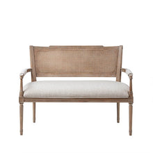 Load image into Gallery viewer, Willshire Settee - Beige/ Reclaimed Natural
