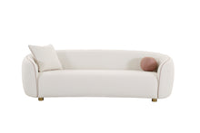 Load image into Gallery viewer, Modrest - Winfree Modern Off White Fabric 3-Seater Sofa
