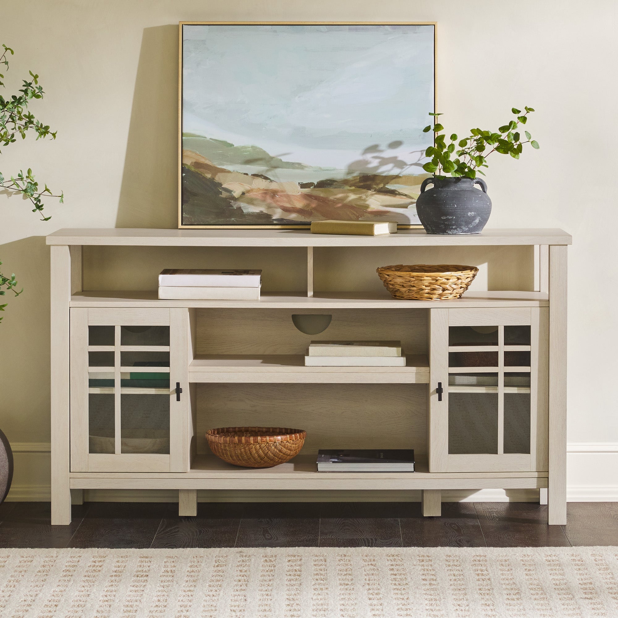 Hattie 58" 2-Door Transitional Sideboard