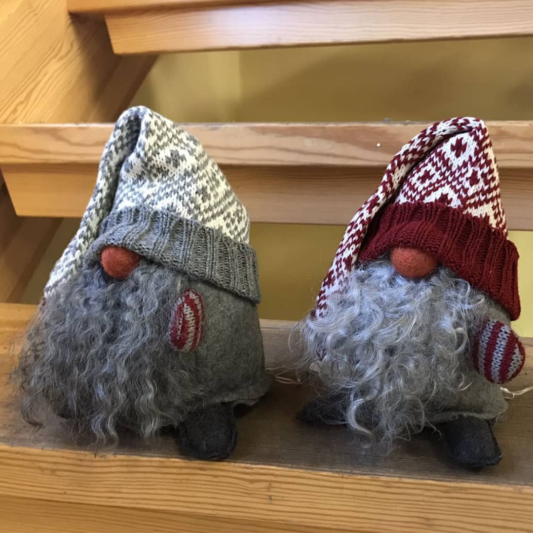 Tomte Gnome - Little Claus (Red knitted Cap)