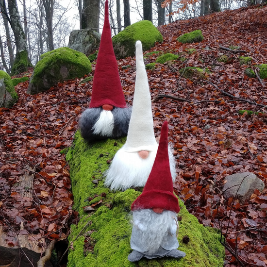 Tomte Gnome - Carl with Red Cap