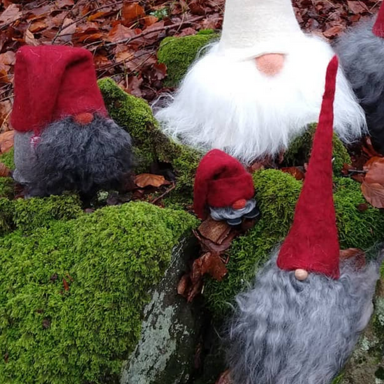 Tomte Gnome - Little Sune (Red Cap)