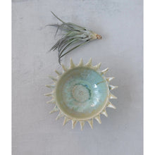 Load image into Gallery viewer, Stoneware Sunburst Serving Bowl
