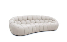 Load image into Gallery viewer, Divani Casa Yolonda - Modern Curved Beige Fabric Sofa
