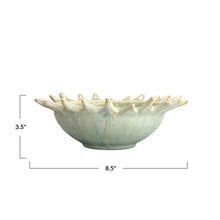 Load image into Gallery viewer, Stoneware Sunburst Serving Bowl
