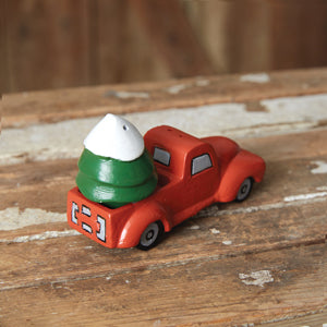 Farmhouse Truck and Christmas Tree Salt & Pepper Shakers