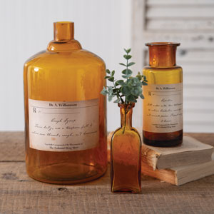 Antique-Inspired Apothecary Bottle