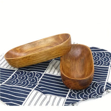 Load image into Gallery viewer, Boat Shape Wooden Tray
