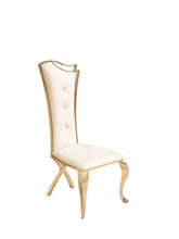 Load image into Gallery viewer, Modrest Bonnie - Modern Beige Velvet &amp; Champagne Gold Dining Chair (Set of 2)
