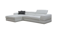 Load image into Gallery viewer, Divani Casa Pella Mini - Modern White Bonded Leather Left Facing Sectional Sofa
