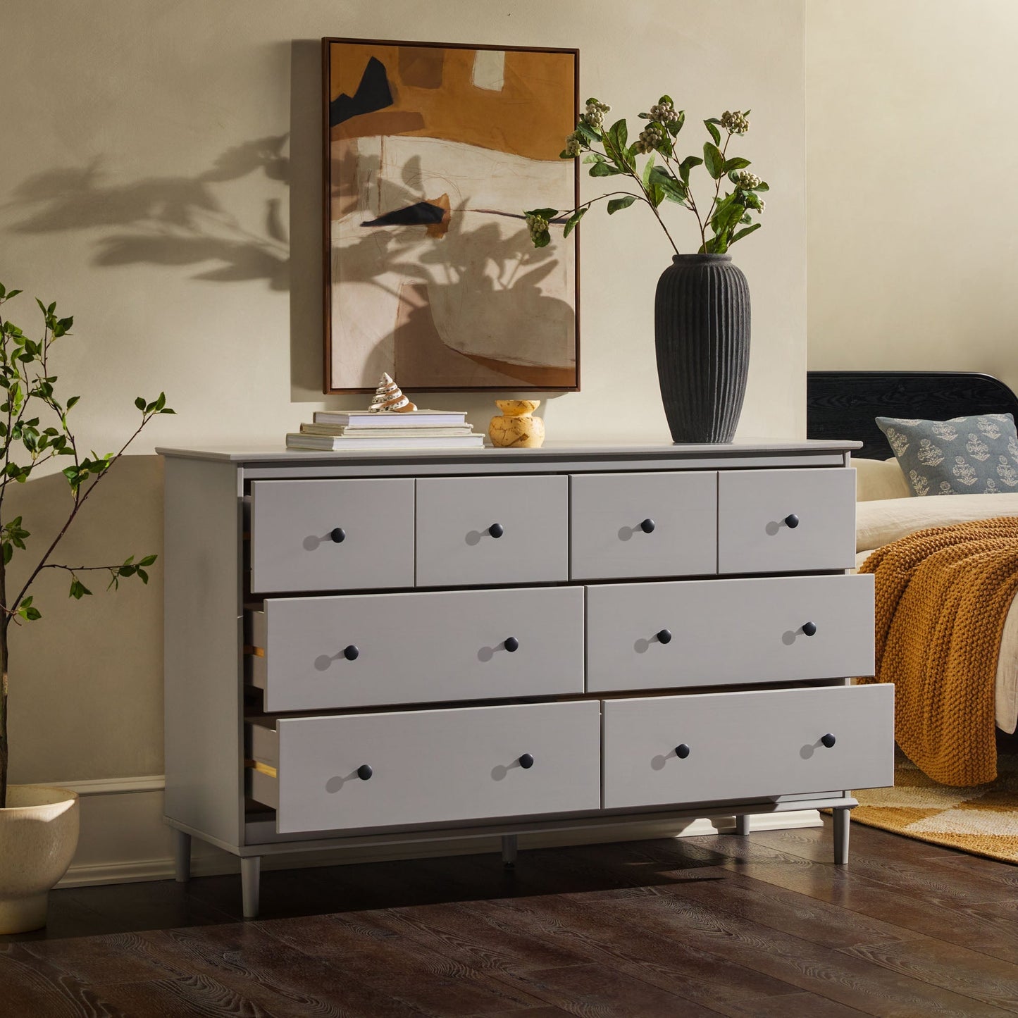 Spencer Solid Wood Transitional Dresser