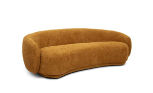 Divani Casa Andrew - Modern Orange Fabric Sofa Set