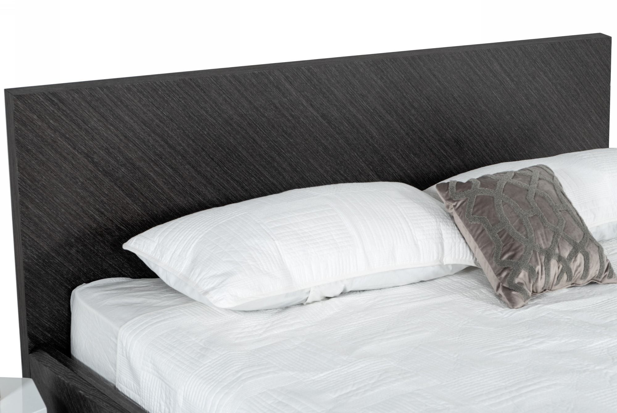 Modrest Gaige - Queen Modern Grey Elm Bed