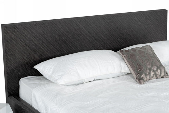 Modrest Gaige - Eastern King Modern Grey Elm Bed