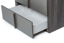 Load image into Gallery viewer, Nova Domus Lucia - Italian Modern Elm and Matte Grey Chest
