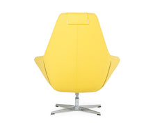 Load image into Gallery viewer, Modern Kenora - Modern Yellow Eco-Leather Accent Chair
