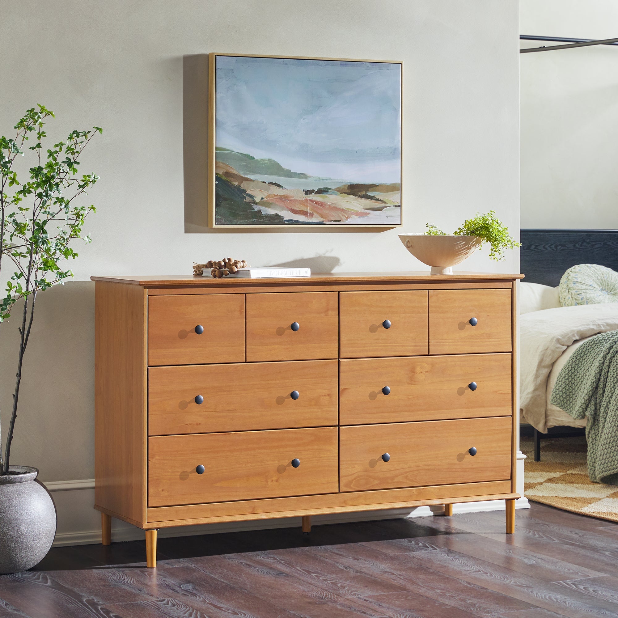 Spencer Solid Wood Transitional Dresser