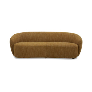 Divani Casa Norris - Modern Mustard Fabric Sofa