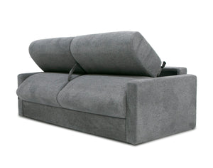 Divani Casa Revers - Italian Modern Grey Fabric 63" Sofa Bed