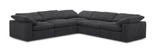 Load image into Gallery viewer, Divani Casa Corinth - Modern Dark Gray Fabric Sectional Sofa with 3 Power Recliners
